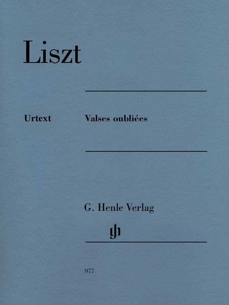 Valses Oubliees : For Piano / edited by Peter Jost.