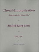 Choral-Improvisation , Op. 65 No. 23 - Allein Gott In der Höh Sei Ehr : For Organ.