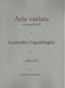 Aria Variata Sul Nome B A C H : For Organ (1987).