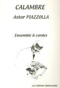Calambre : Pour Ensemble A Cordes / arranged by Jose Bragato.