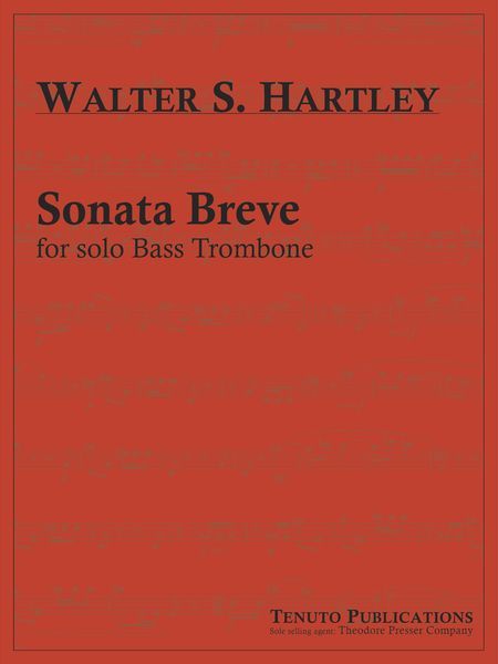Sonata Breve : For Solo Bass Trombone (1969).