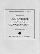 Two Anthems For The Georgian Court.