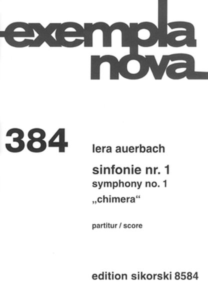Sinfonie Nr. 1 (Chimera) (2006).