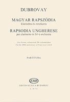 Rhapsodia Ungherese : Per Clarinetto E Orchestra.