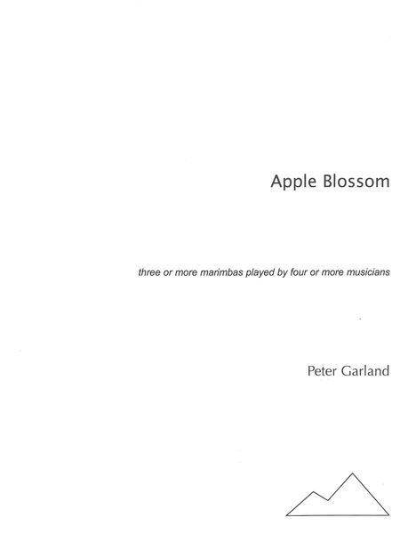 Apple Blossom : For Three Or More Marimbas.