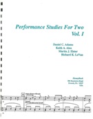 Performance Studies For Two, Vol. 1 : For Snare Drum Duet.