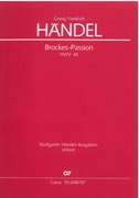Brockes-Passion, HWV 48 / edited by Andreas Taub.
