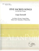Five Sacred Songs : For Solo Voice and Piano.