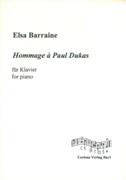 Hommage A Paul Dukas : Für Klavier (1936) / edited by Dieter Michael Backes.