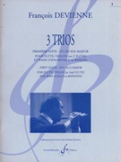 3 Trios, Premiere Suite - No. 1 En Sol Majeur : Pour Flute, Violon (Ou 2e Flute) Et Basse.