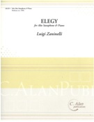 Elegy : For Alto Saxophone and Piano.