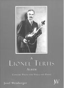 Lionel Tertis Viola Album : Concert Pieces For Viola and Piano / compiled & edited by John White.