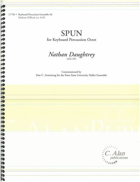 Spun : For Keyboard Percussion Ensemble.