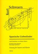 Spanische Liebeslieder : Für Sopran und Klavier (1959).