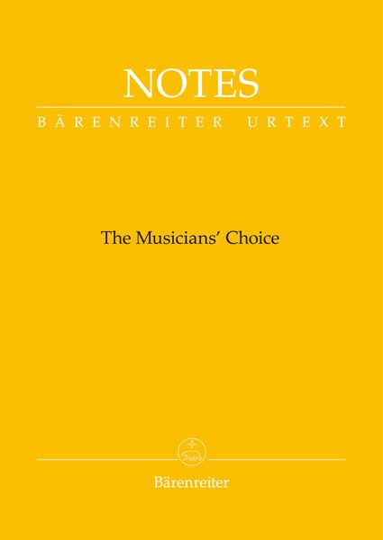 Notes - Notebook With A Schubert Yellow Cover.