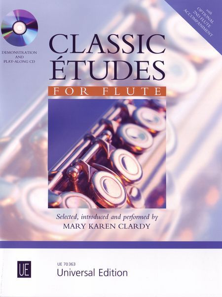 Classic Etudes : For Flute / Selected, Introduced and Performed by Mary Karen Clardy.
