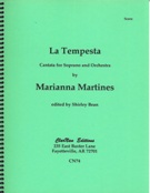 La Tempesta : Cantata For Soprano and Orchestra / edited by Shirley Bean.