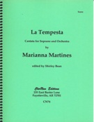 Tempesta : Cantata For Soprano and Orchestra / edited by Shirley Bean.