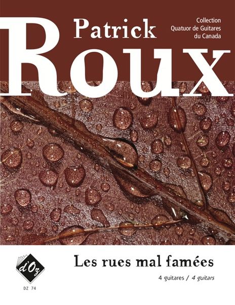 Les Rues Mal Famees : For Four Guitars.