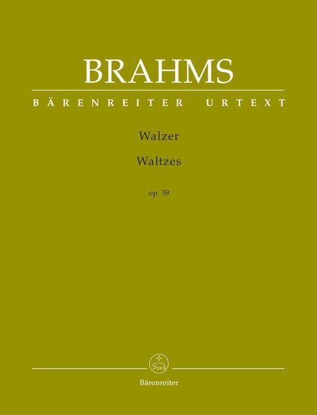 Walzer, Op. 39 : For Piano / edited by Christian Köhn.