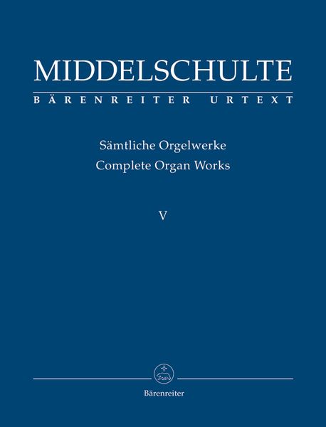 Complete Organ Works, Vol. V / edited by Hans-Dieter Meyer and Jürgen Sonnentheil.