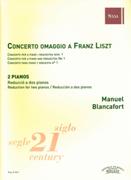Concerto Omaggio A Franz Liszt : Concerto For Piano and Orchestra No. 1 - reduction For Two Pianos.