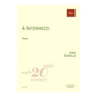 4 Intermezzi : For Piano.
