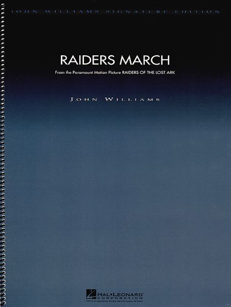 Raiders March : For Orchestra.