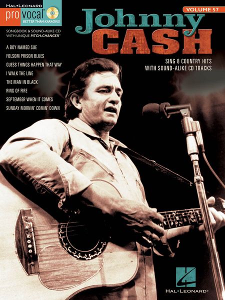 Johnny Cash : Sing 8 Country Hits With Sound-Alike CD Tracks - Men's Edition.