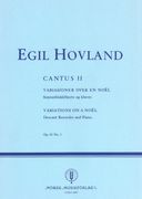 Cantus II : Soprano, Recorder and Piano.