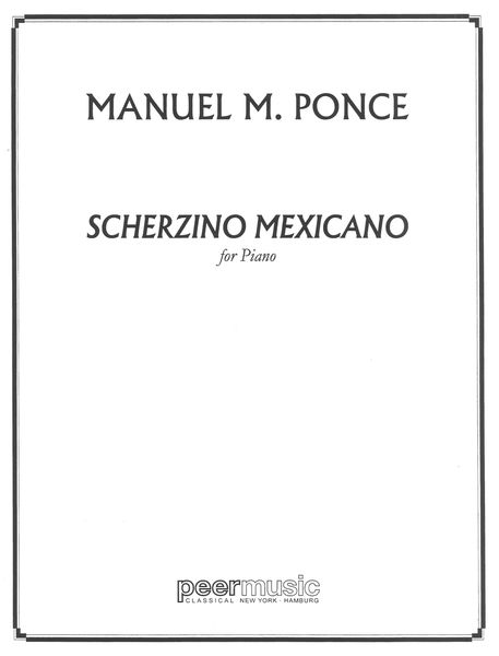 Scherzino Mexicano : For Piano Solo.