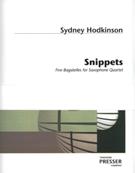 Snippets - Five Bagatelles : For Saxophone Quartet (1954).