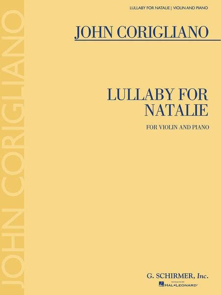 Lullaby For Natalie : For Violin and Piano.