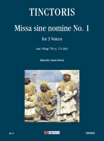 Missa Sine Nomine No. 1 : For 3 Voices / edited by Giorgio Bussolin and Stefano Zanus Fortes.