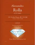 131 Violin Duets, Bi. 111-241 : Vol. 17 (Bi. 177-180) / edited by Galen Kaup.