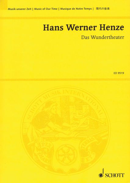 Wundertheater : Oper Auf Ein Intermezzo von Miguel De Cervantes (1948/64).