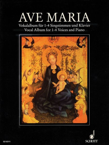 Ave Maria : Vocal Album With Settings From The 16th To The 20th Century For 1-4 Voices and Piano.