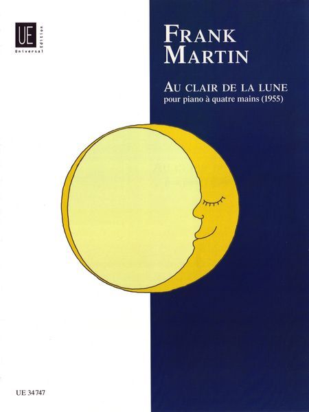 Au Clair De la Lune : For Piano A Quatre Mains (1955).