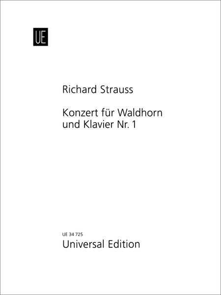 Konzert Für Waldhorn und Klavier Nr. 1 In Es-Dur, Op. 11 (1882).