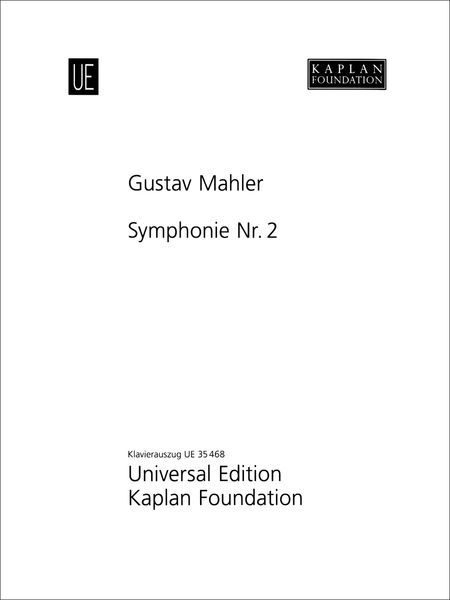 Symphonie No. 2 In Fünf Sätzen : Für Grosses Orchester, Gemischten Chor, Sopran- und Alt-Solo.