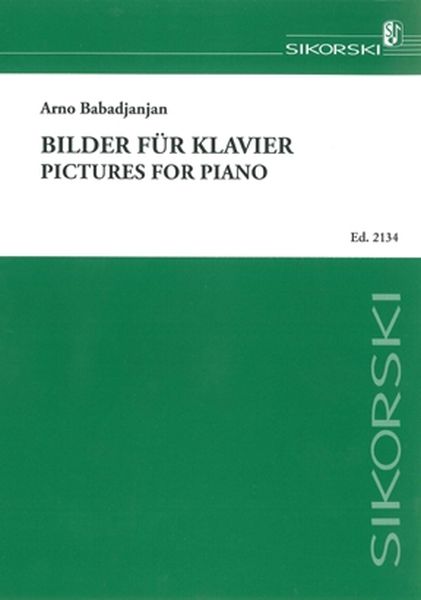 Bilder : Für Klavier.