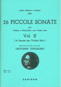 14 Sonate : Per Violino Solo / Edizione Critica Di Giovanni Guglielmo.