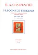 3 Lecons De Tenebres A Due Voci E Basso Continuo, H92-H93-H94 / edited by Giuseppe Schinaia.