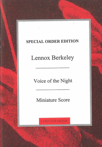 Voices Of The Night, Op. 86 : For Orchestra.