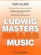 Vocalise, Op. 34 No. 14 : For Tuba and Piano / arranged by Virginia Allen.