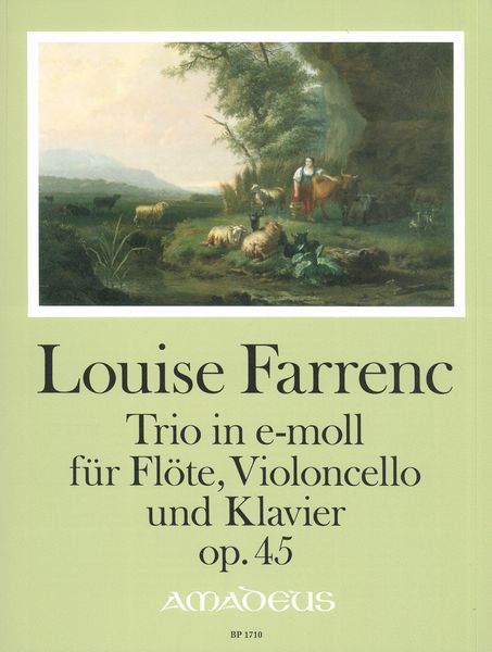 Trio In E-Moll, Op. 45 : Für Flöte, Violoncello und Klavier / edited by Yvonne Morgan.