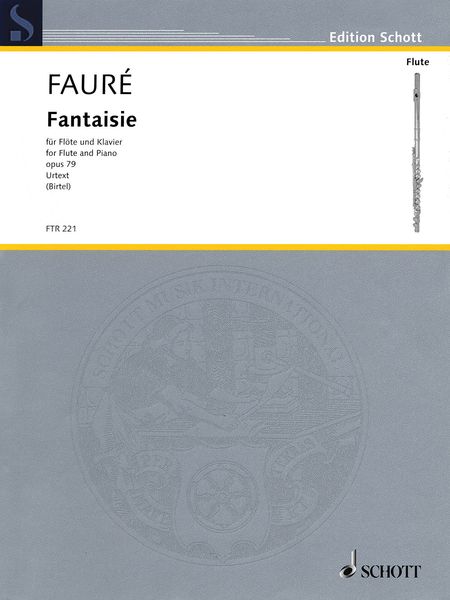 Fantaisie, Op. 79 : For Flute and Piano / edited by Wolfgang Birtel.