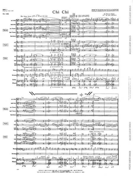 Chi Chi : For Jazz Ensemble - Full Score Only / arr. by John Labarbera.
