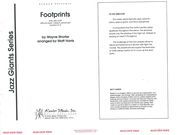 Footprints : For Jazz Ensemble - Full Score Only / arr. by Matt Harris.