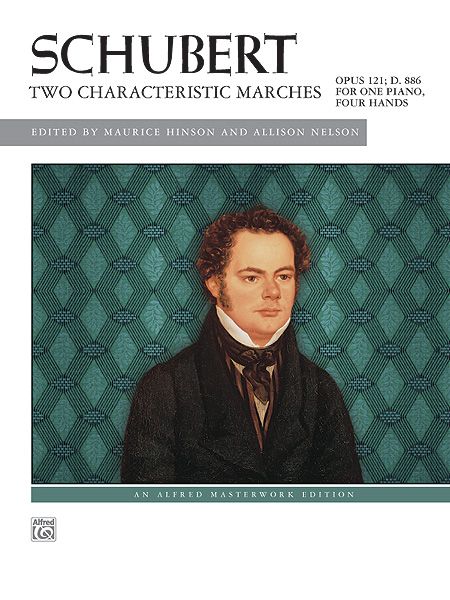Two Characteristic Marches, Op. 121, D. 886 : For One Piano, Four Hands.